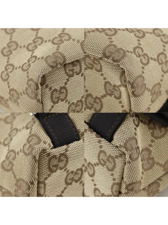 Gucci GG Canvas Brown Backpack main image 7